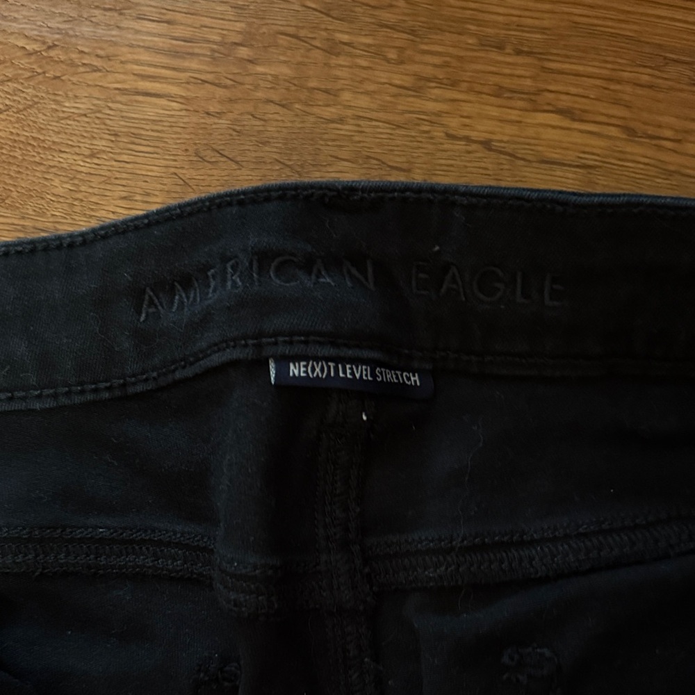 American Eagle Outfitters Black Jeggings - Picture 2 of 4